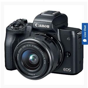 Canon EOS M50 EF-M 15-45mm IS STM Kit EUC
